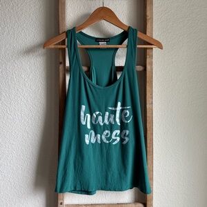 Not A Morning Person tank top sz: Med